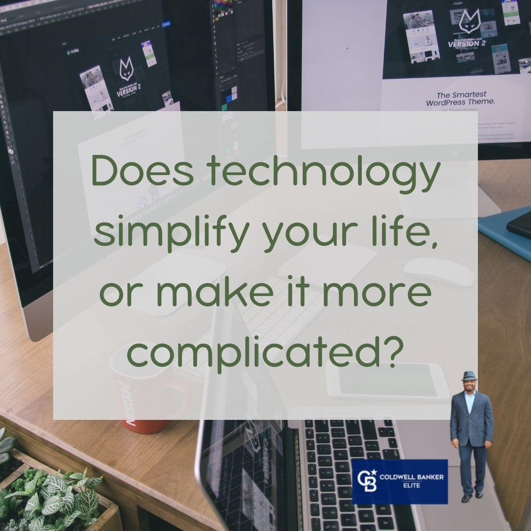 MBrannon336's tweet image. Does technology simplify your life or make it more complicated?

Share your answer in the comments.

#technology #simplify #complicate