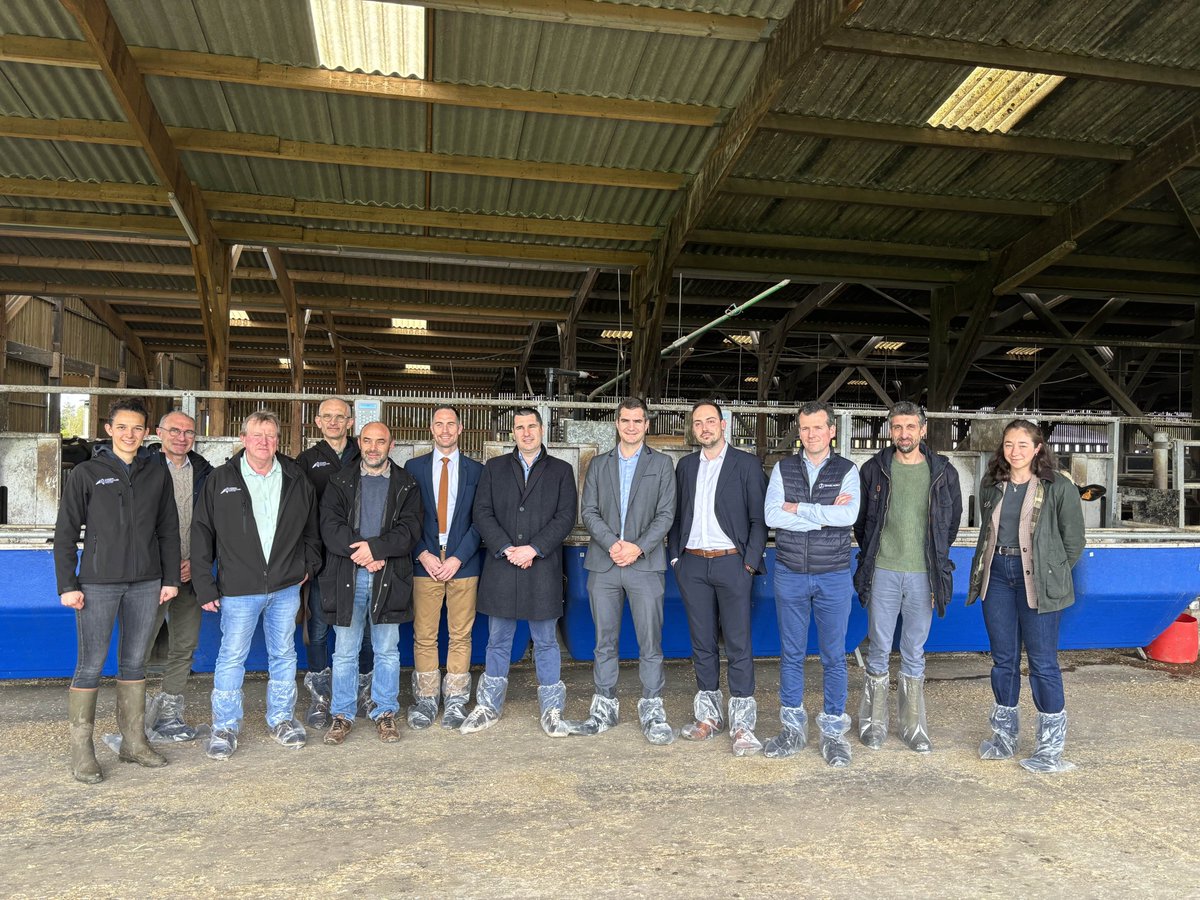 InstitutElevage's tweet photo. Zoom sur | Partenariat #FarmXP &amp; Centre Mondial de l’Innovation Roullier / TIMAC AGRO
✅ Renforcer R&amp;D de solutions d’avenir dans le domaine de la #nutrition animale
👉 Efficience de la nutrition
👉 Santé &amp; bien-être
👉 ↘️ rejets pour élevage + durable
ℹ️ https://t.co/H1PjvElkON https://t.co/KH8riyfja2