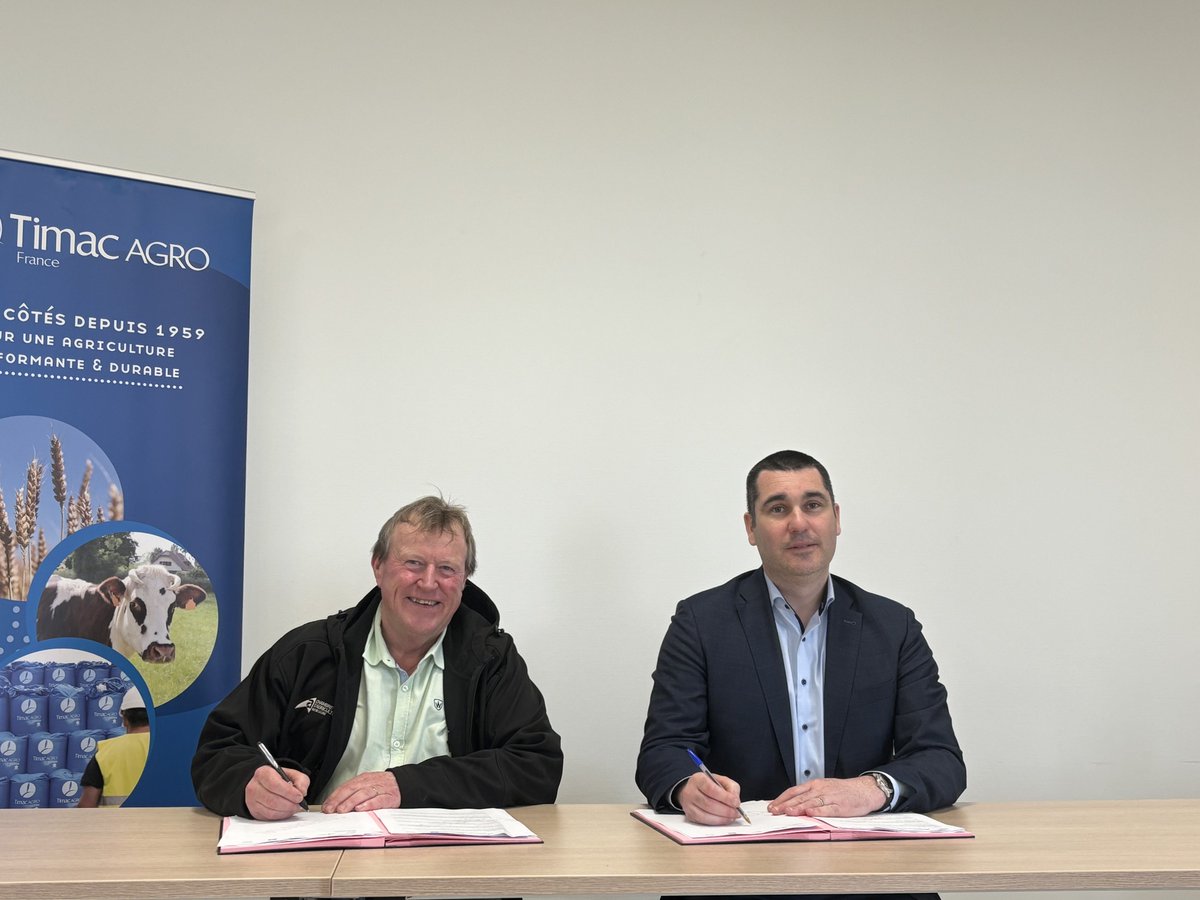 InstitutElevage's tweet photo. Zoom sur | Partenariat #FarmXP &amp; Centre Mondial de l’Innovation Roullier / TIMAC AGRO
✅ Renforcer R&amp;D de solutions d’avenir dans le domaine de la #nutrition animale
👉 Efficience de la nutrition
👉 Santé &amp; bien-être
👉 ↘️ rejets pour élevage + durable
ℹ️ https://t.co/H1PjvElkON https://t.co/KH8riyfja2