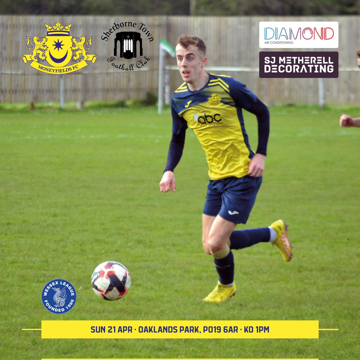 2️⃣ | The final two games of the 23-24 season are both at Oaklands Park this week. Game 1️⃣ | Thursday 18 vs Fareham Town, 7:45pm Kick-Off Game 2️⃣ | Sunday 21 vs Sherborne Town, 1pm Kick-Off [followed by League trophy presentation] #UpTheMoneys