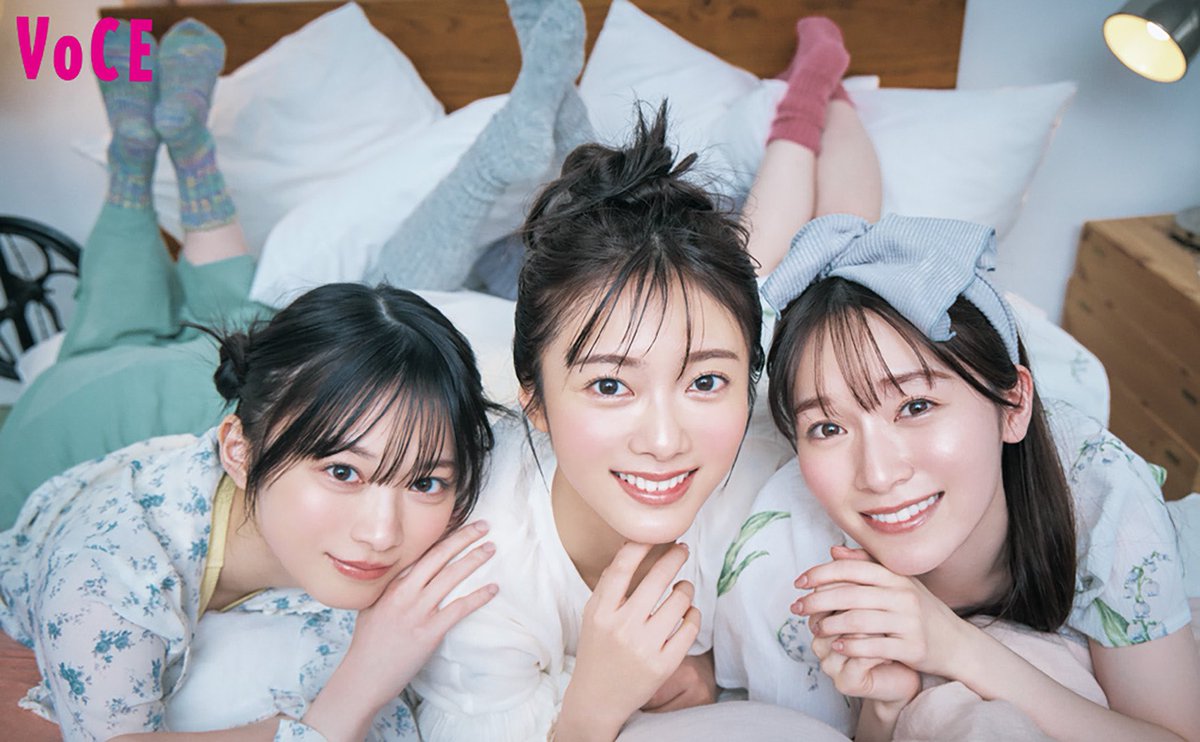 この写真の初見リアクション
「顔面万バズトリオやん。」
にしてもこの3人可愛すぎる
#櫻坂46