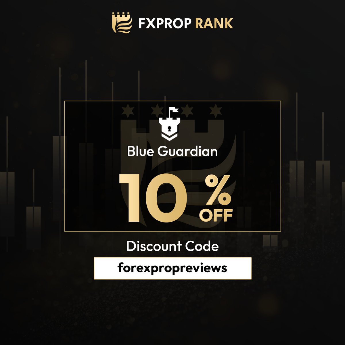 🌟 Don't miss this incredible opportunity with Blue Guardian Prop Firm! Get a 10% discount using code 'forexpropreviews'. 🤩 But that's not all! Visit our website to discover even more amazing discounts and save big on your trading! 💰 
#BlueGuardian #Discount #PropFirm #Forex