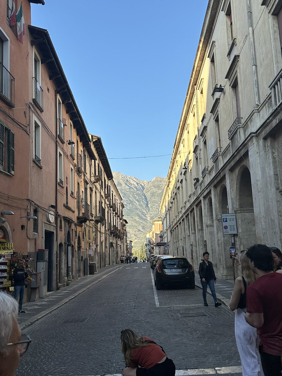 MrDolmaya's tweet photo. Very excited to start teaching some high school classes in Sulmona, Italy! Here are a few pics of the views from the town https://t.co/YYsU9OY84p