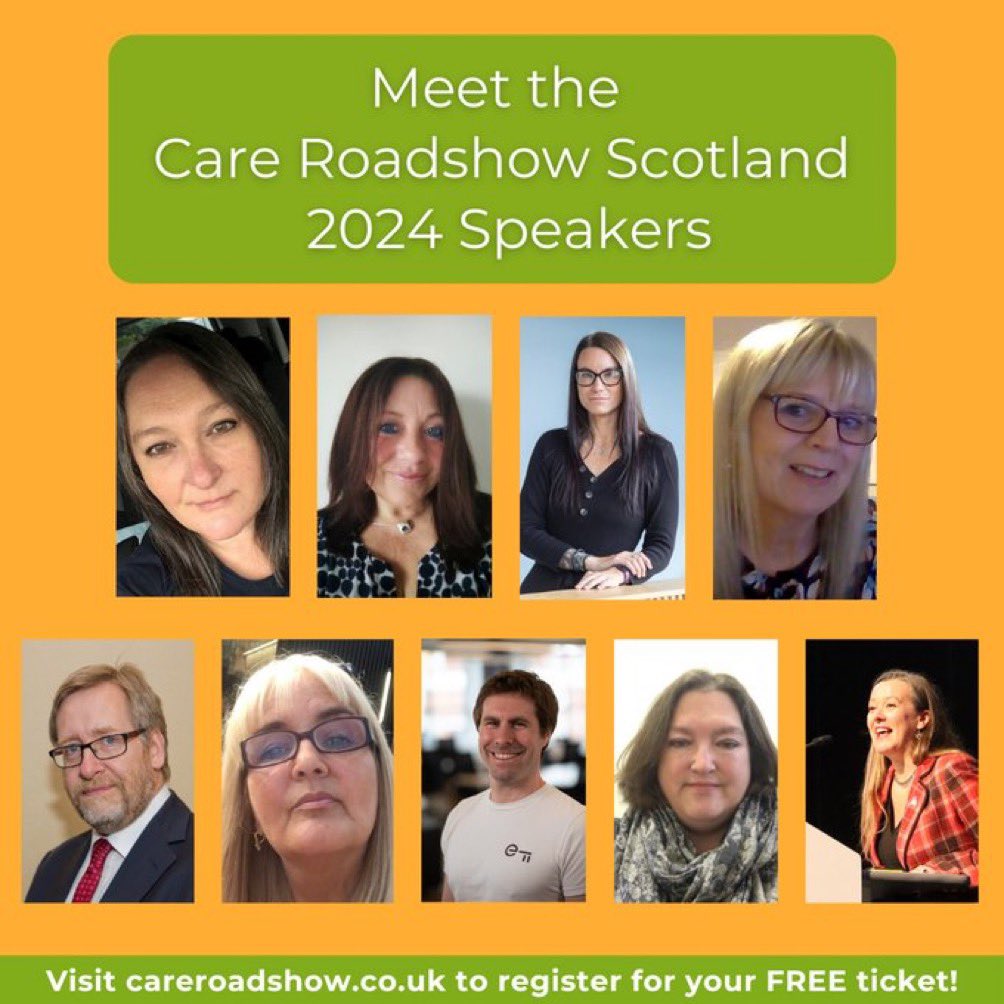 Kristina Robb & Jane Powell, SSSC Learning & Development Advisers for Qualifications & Standards, are looking forward to speaking at today's @careroadshows event at @HampdenPark about the new CPL requirements for all SSSC registered workers. #careroadshow