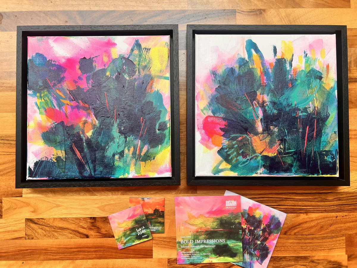 ABSTRACT FLORALS

Inspired by #dungarvan and available to buy @theoldbank.dungarvan until 31 May 2024 

#luanaasiata #theoldbankdungarvan #artistlife #contemporaryart #abstractlandscape #gesturalabstraction #artcollections #abstractexpressionist #abstractpainter #artforinteriors