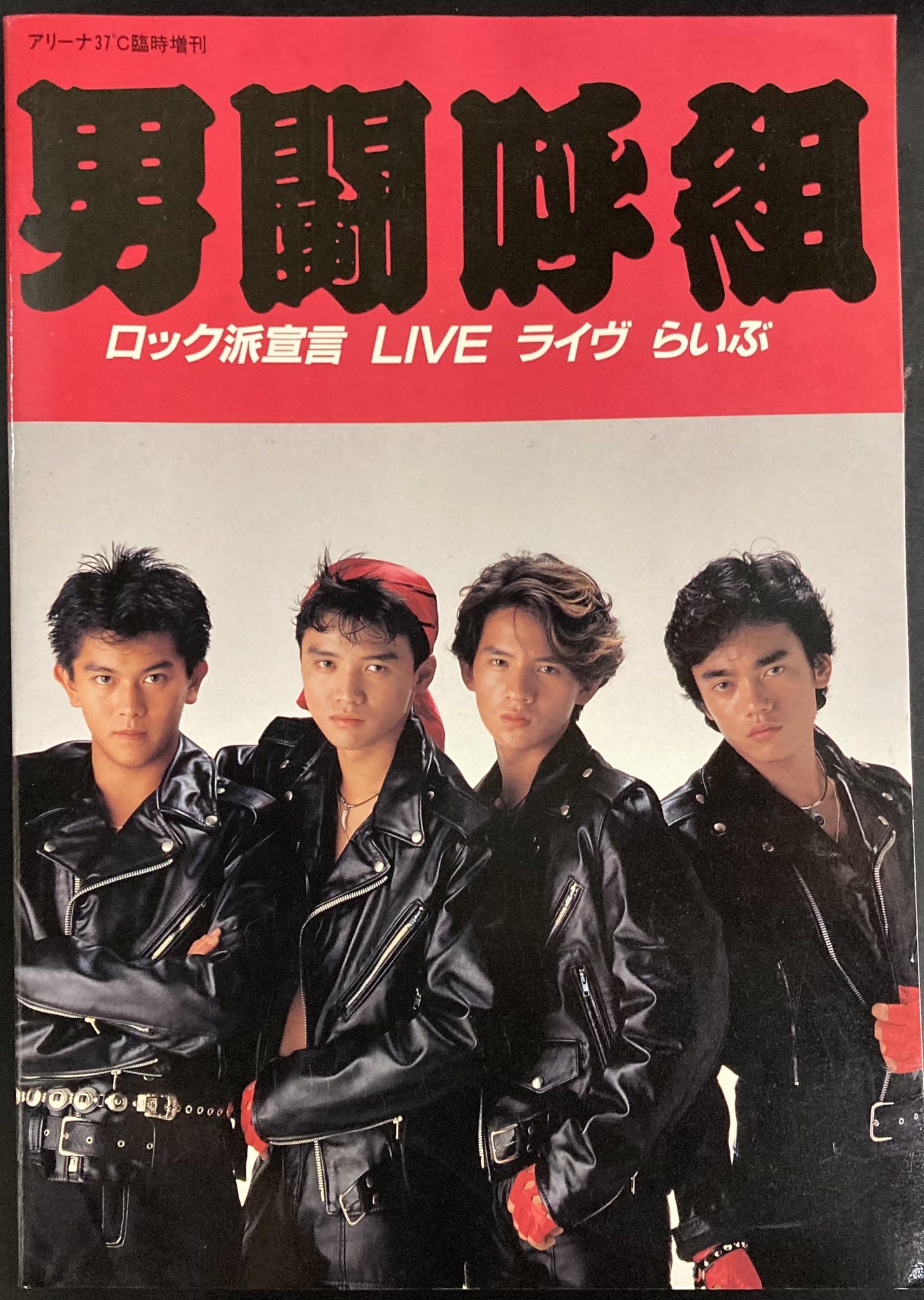 男闘呼組 パンフレット 特集 雑誌 楽譜 男闘呼組 パンフレット 特集 雑誌 楽譜