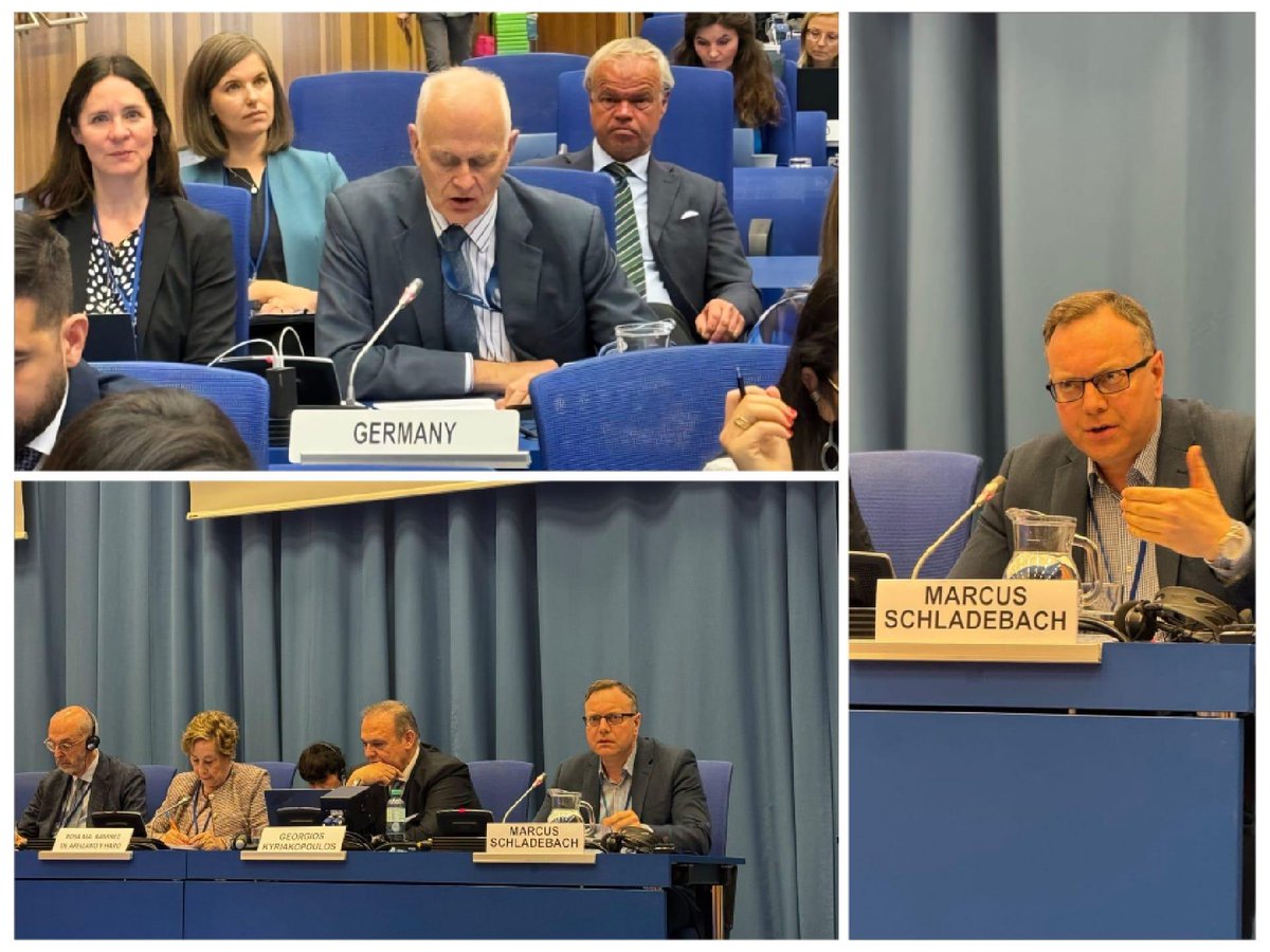 GermanyOnIntLaw's tweet image. LSC at #UNCOPUOS started. We thank all experts who gave input to the International Conference on #spaceresources, including Prof. Marcus Schladebach from 🇩🇪. One of many questions delegates now have to discuss: how can future space resource activities be carried out sustainably?