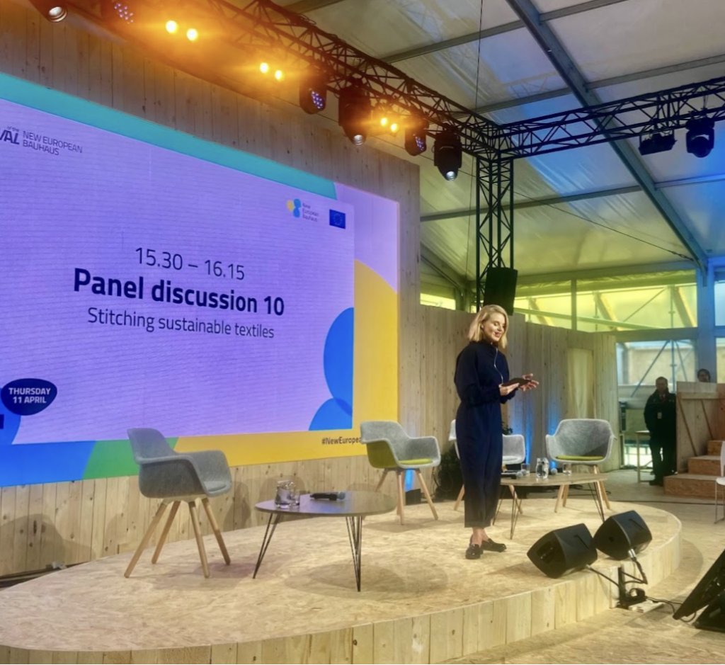 Last week we headed to Brussels to participate to the New European Bauhaus Festival, an exciting event bringing fashion, sustainability, and heritage together. Read the report on our journal: shorturl.at/ruwA7 #NewEuropeanBauhaus #NEB