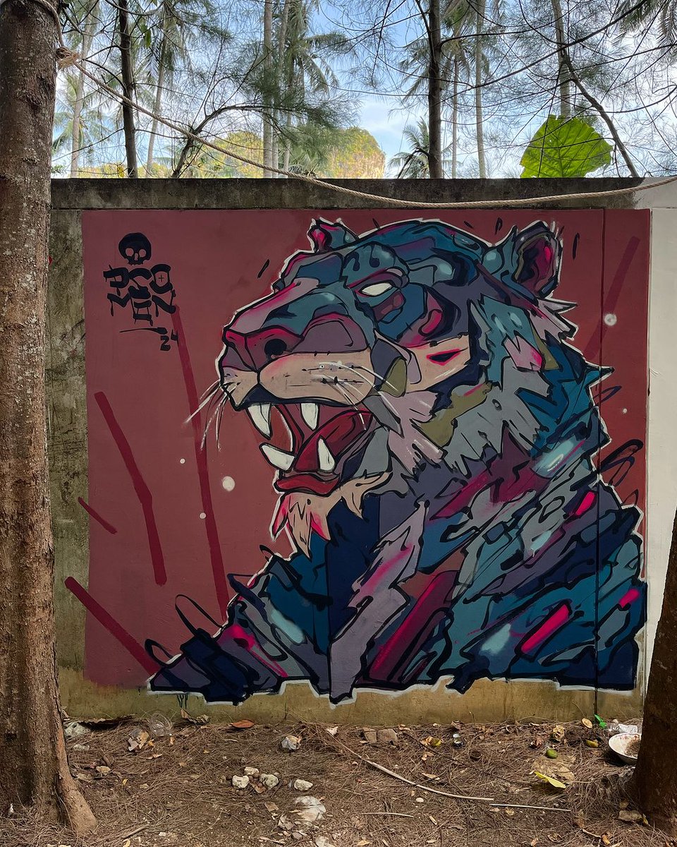 #Streetart by #PsoMan @ #TonsaiBeach, Thailand
More info at: barbarapicci.com/2024/04/16/str…
#streetartTonsaiBeach #streetartThailand #Thailandstreetart #arteurbana #urbanart #murals #muralism #contemporaryart #artecontemporanea