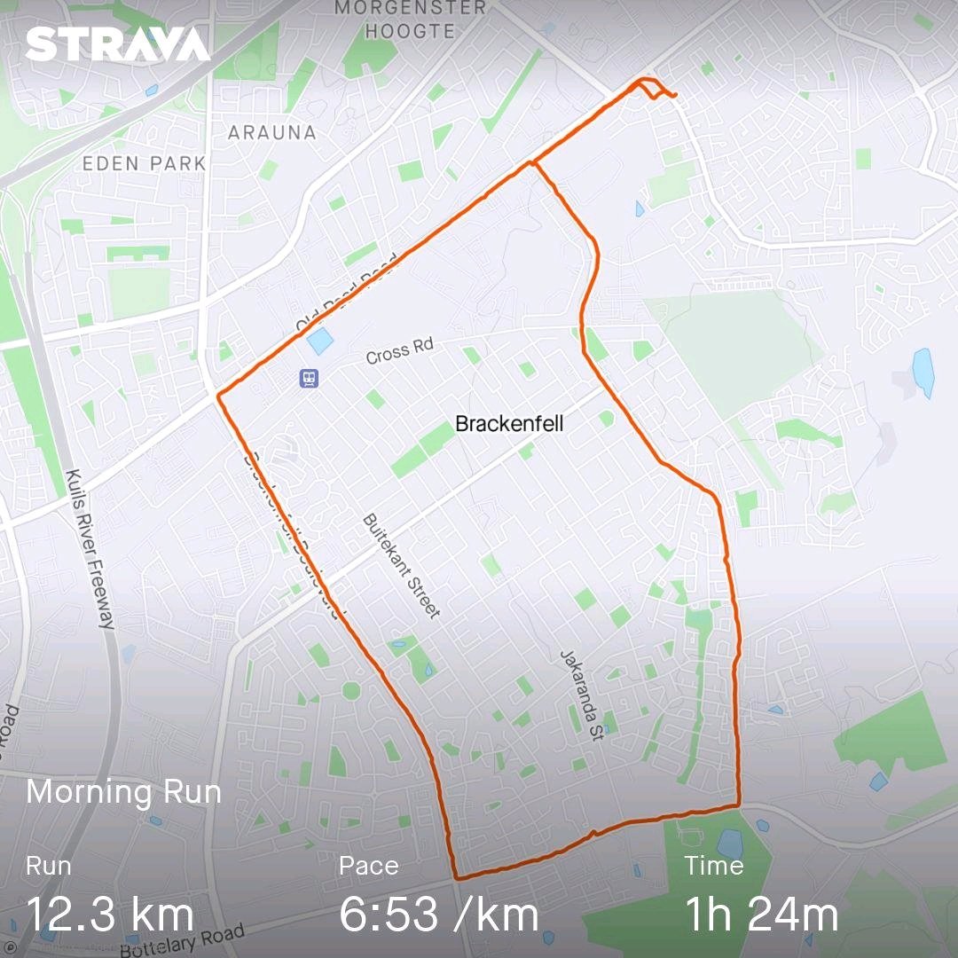 Some runs will humble you! Managed to push through till the end🏃‍♂️‍➡️💪
#FetchYourBody2024
#IChoose2BActive
#IPaintedMyRun
#KeepGoing
#Runningmotivation 
Check out my activity on Strava: strava.app.link/2yKlovm2PIb