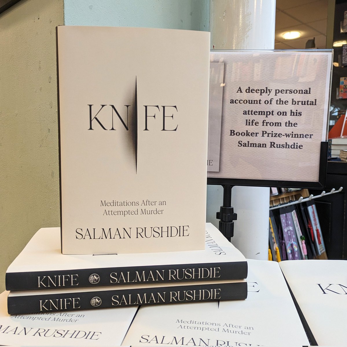 From internationally renowned writer and Booker Prize winner Salman Rushdie comes a searing, deeply personal account of enduring - and surviving - an attack on his life, thirty years after the fatwa that was ordered against him. #waterstones #salmanrushdie
