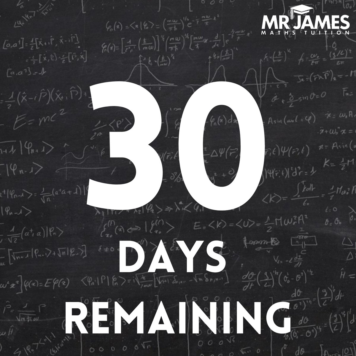 ⏳ With only 30 days until GCSE Maths Paper 1, the countdown has truly begun! ⏳ As the days draw closer, the importance of revision cannot be overstated. Utilising these next few weeks effectively can significantly impact your confidence and performance. Remember, revision is