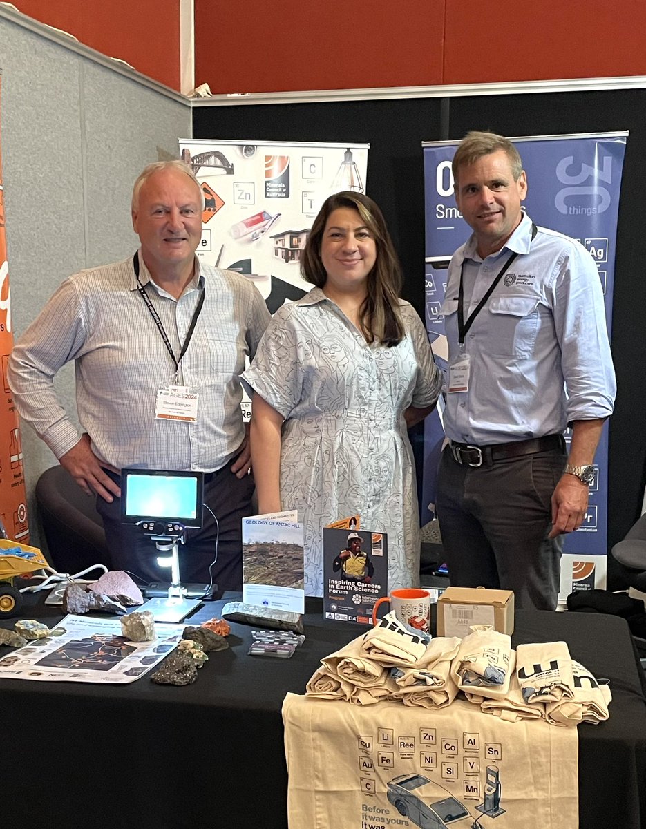 SteveEdgoMLA's tweet image. The Annual Geoscience Exploration Seminar (#AGES) is being held in #AliceSprings this week, with around 320 delegates attending. 

Great to hear and learn more about the exciting exploration opportunities in the #Barkly region and around the Territory.
