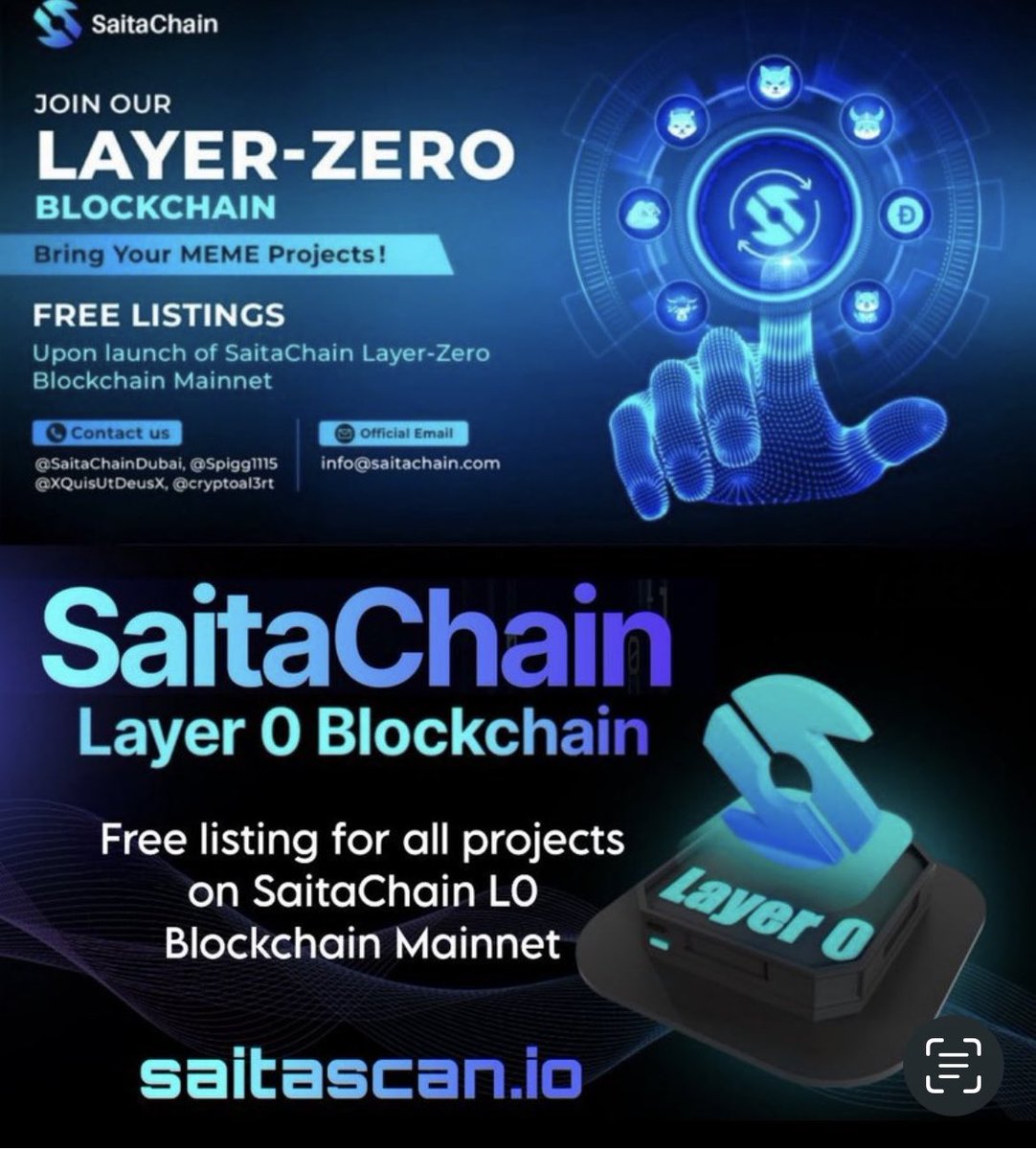 Good Morning. On the first day of the launch of SaitaChain To all the STC investors, each and every one of you deserve this. To all potential new investors this is a Opportunity to invest in at the ground level of a Zero layer blockchain. #Crypto #cryptonews #STC #SaitaChain