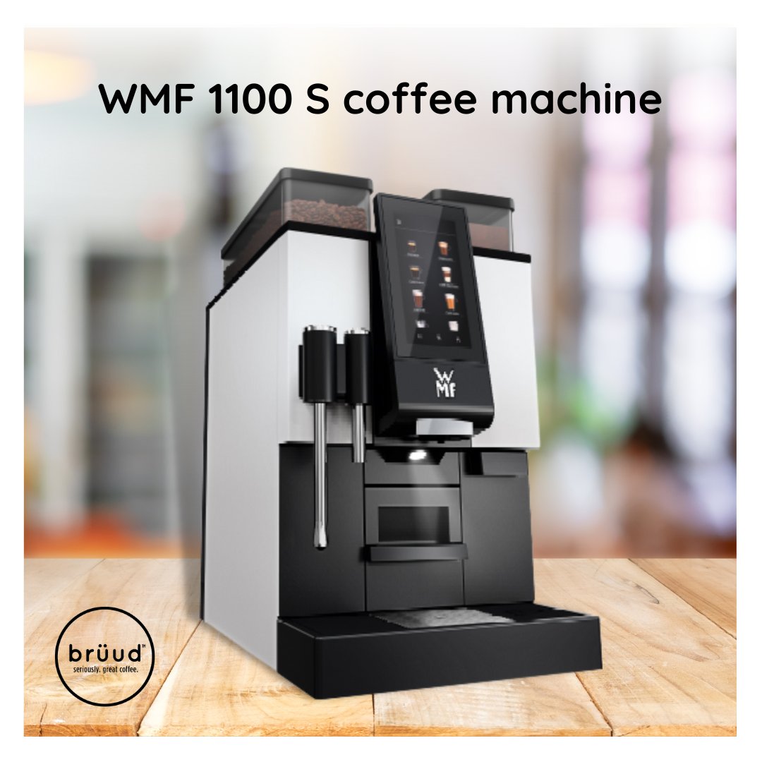 Are you in search of a coffee machine that is highly efficient and can fit into small spaces? Look no further than the WMF 1100 S! 

 Explore our range on our website or reach out to us to discuss how we can cater to your unique coffee needs.

#Bruud #Coffee #CoffeeMachine