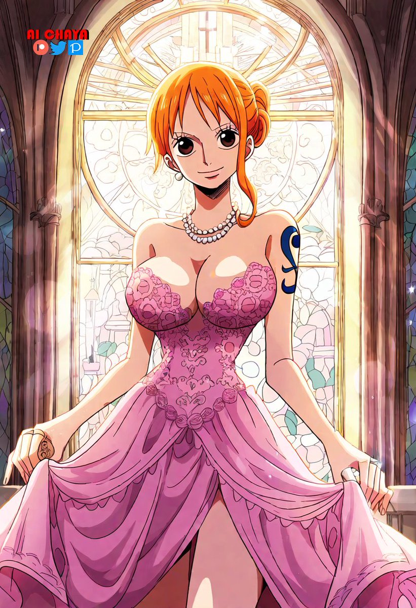 H0t waifu ❤️‍🔥 Pixiv : Ai Chaya. #ONEPIECE #ワンピース #ナミ #ワンピース #luffy #nami #ONEPIECE1112