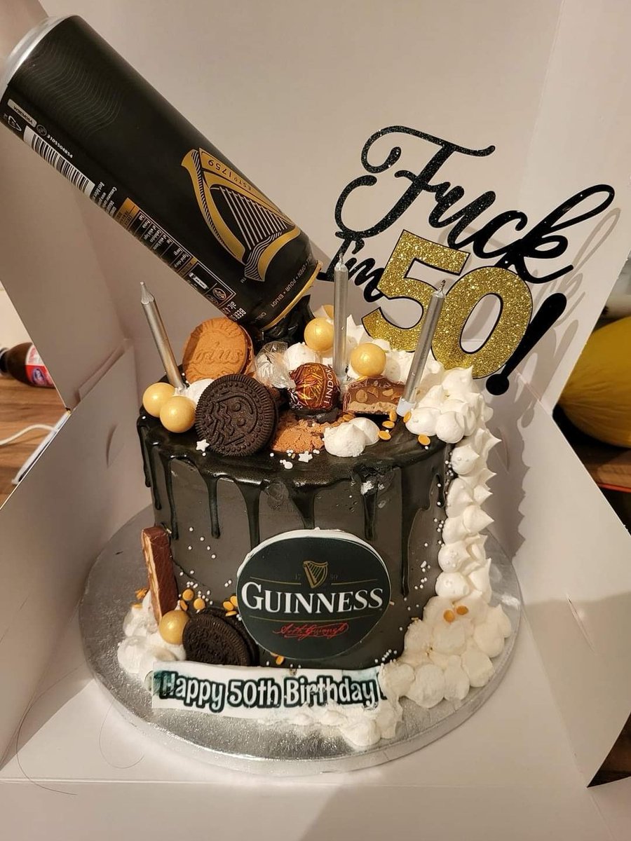 Another amazing review on our Bakery Occasion Cakes 🥳🥳🥳 Delighted ye enjoyed the Cake & Happy 50th Birthday 💗💕💗 Don't forget order your cakes for that special occasion from Magda & her team in our Bakery today 🙌🙌🙌 #BestForfresh #Bakery #BirthdayCakes #cobh