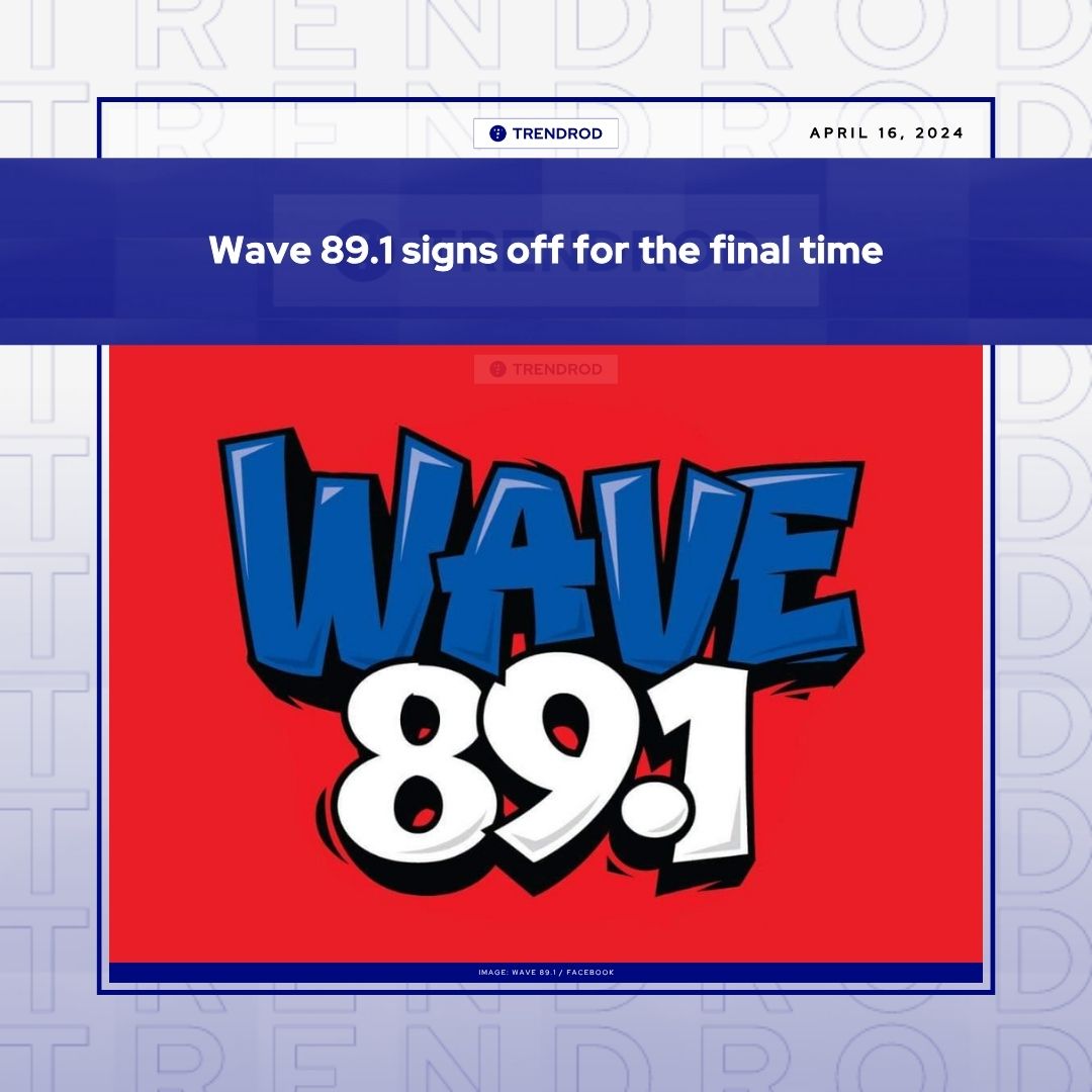 TrendrodPH's tweet image. FM radio station Wave 89.1 bade farewell to their loyal listeners on Monday evening.

READ: trendrod.wordpress.com/2024/04/16/wav…

#Wave891 • #WaveGoodbye