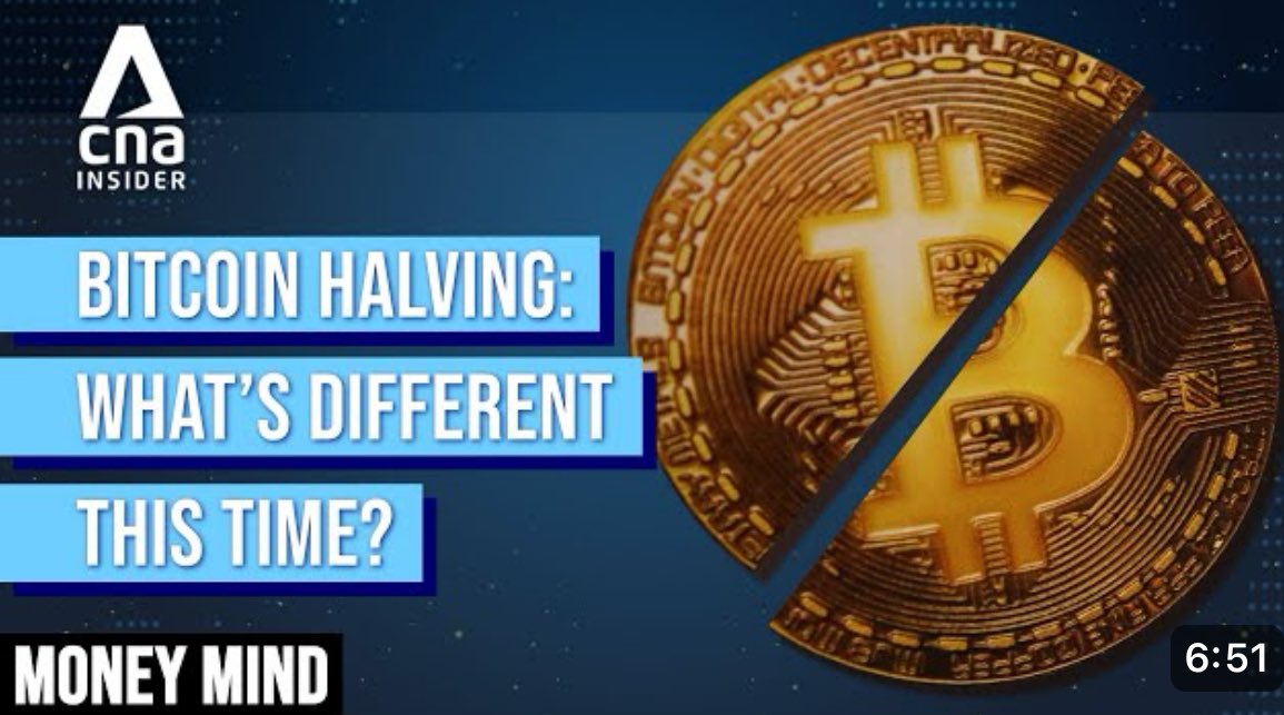 ChubbyJSingh's tweet photo. Bitcoin prices could increase 2X -3X in 12 months post halving in 2024 | Money Mind | Bit... https://t.co/EMM4zrPTnX via @YouTube
#Bitcoin #Bitcoin https://t.co/8Kqji687ka