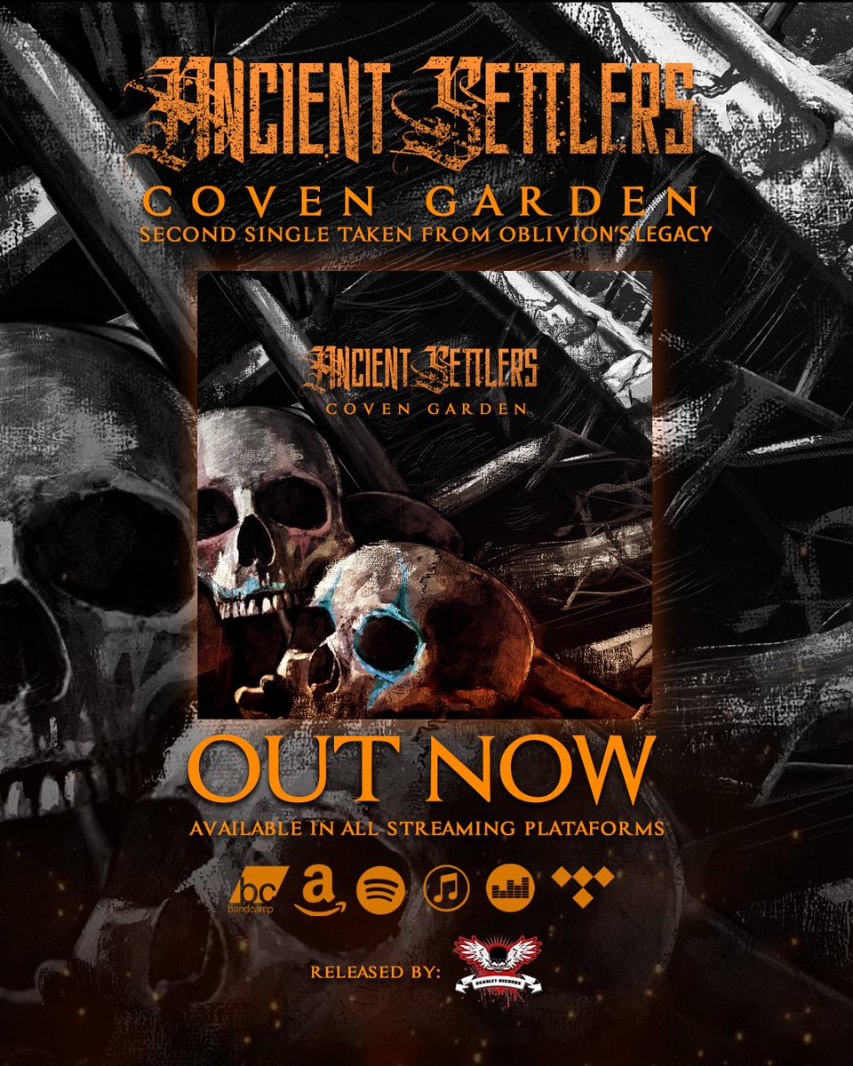 🔥🔥🔥 Check our New Single!!! bfan.link/coven-garden?f…

#heavymetal #femalefrontedmetal #metalmusic