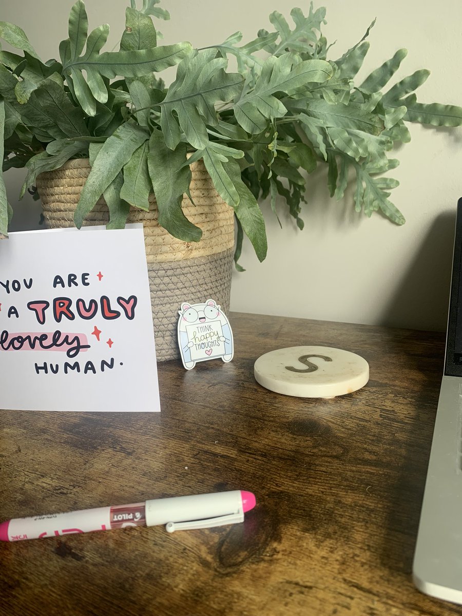 A busy day ahead but here’s a little reminder in my office of the appreciation felt from Team QGLE 🥰 <a href="/rhoda_loye/">Rhoda Iranloye</a> <a href="/ajgaskin/">Amy Gaskin-Williams</a>