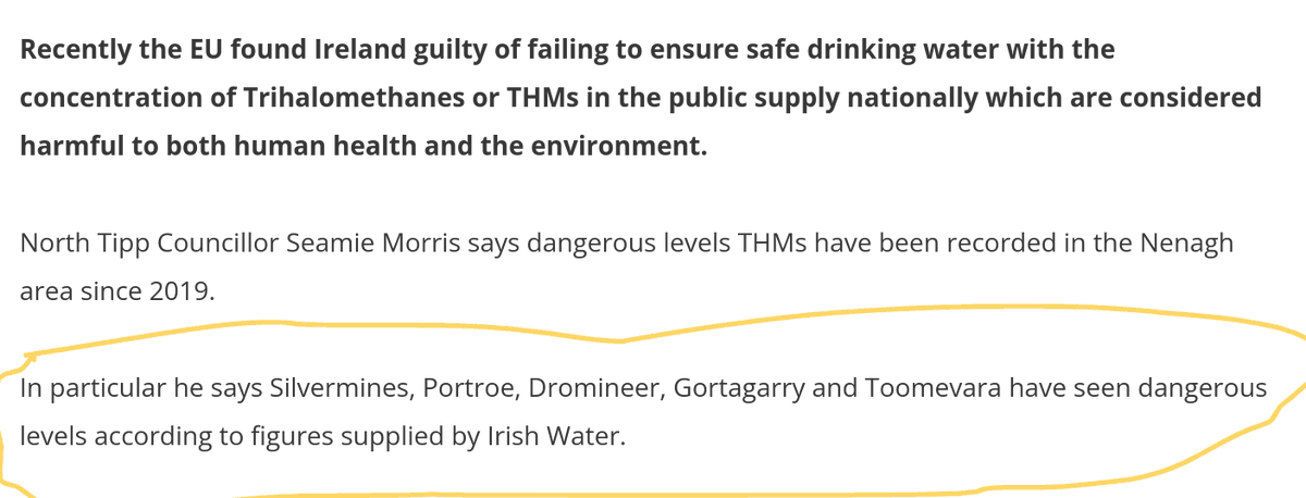 Nenaghman's tweet photo. Our own water supply is poisen and yet the Greens, FF and Fg would prefer to waste 1.7 billion euros to give Dublin water rather than fix our Water and Waste Water plants. Use your vote carefully https://t.co/hdrgdERbTb