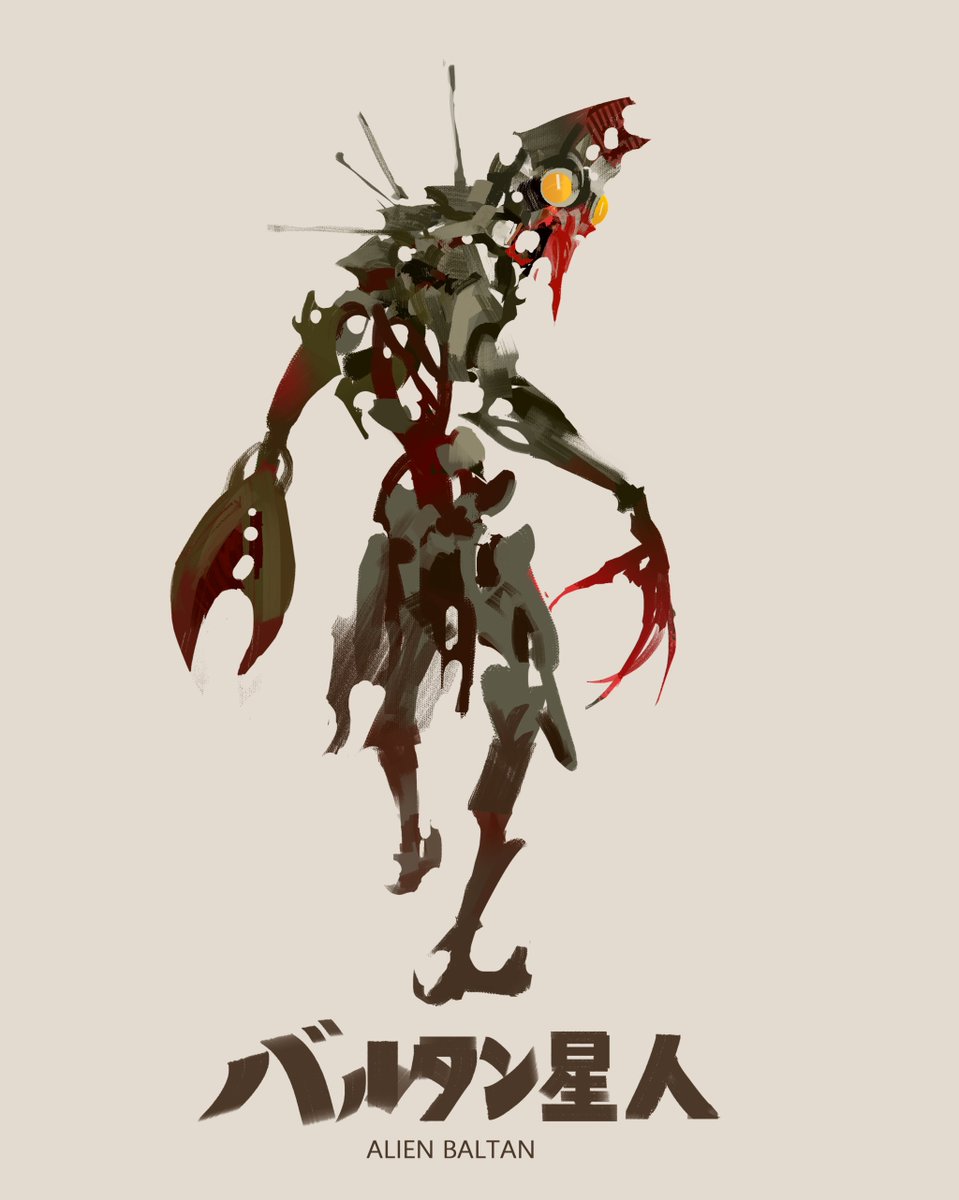 kaze72294670's tweet photo. Alien Baltan  design https://t.co/en8IIyZZMA