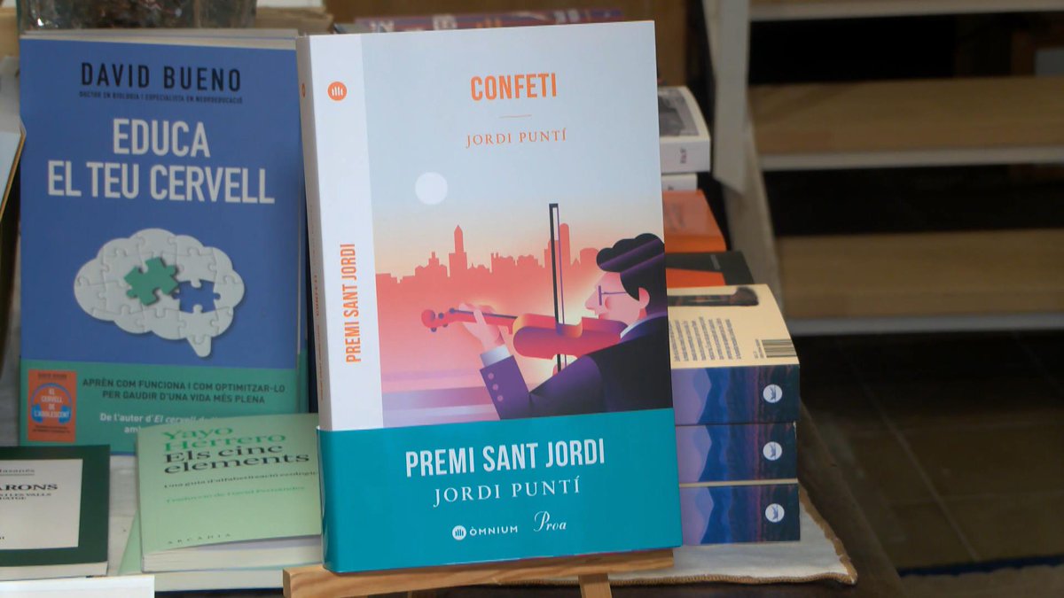 📚| Jordi Puntí presenta #Confeti, el llibre guanyador del #PremiSantJordi, a la @LlibreriaCinta de #Terrassa terrassadigital.cat/confeti-premi-… #culturatrs