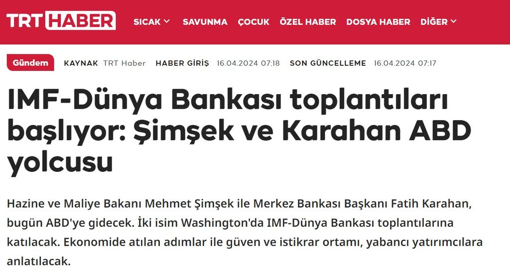 Dünya bankası ile imf farklıdır diyenler iyi baksınlar. Türkiye imf ve db ye teslim olmayacaktır.