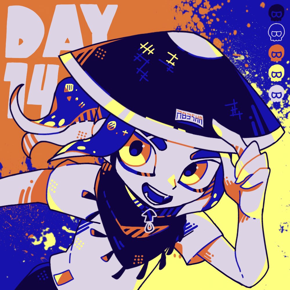 #2024バースデーカウントダウン
DAY14/21 布(oc from splatoon)