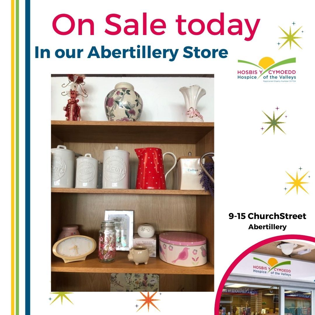 On sale today in our Abertillery shop!
