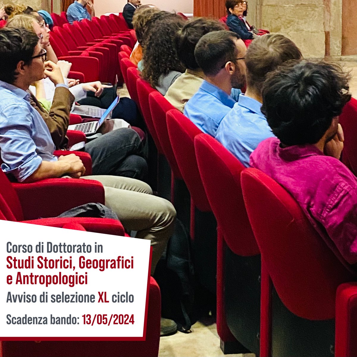 Open Call for admission 2024/25 (40th cycle) to the PhD course in Historical, Geographical, and Anthropological Studies, with @CaFoscari University, Venice. Deadline: May 13, 2024, 1 pm CEST. Info: dottoratogesta.it