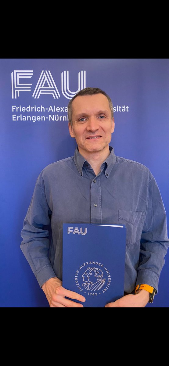 #FAUcongrats: Please join me in welcoming our new #FAUprof of #Biophysics, @BLadoux. We are thrilled that Benoit is moving from Paris to Erlangen. BTW: Benoit is #FAU's 12th Humboldt Professor & we are very grateful to @AvHStiftung. @UniFAU @MPZ_PhysMed buff.ly/4cW0ocy