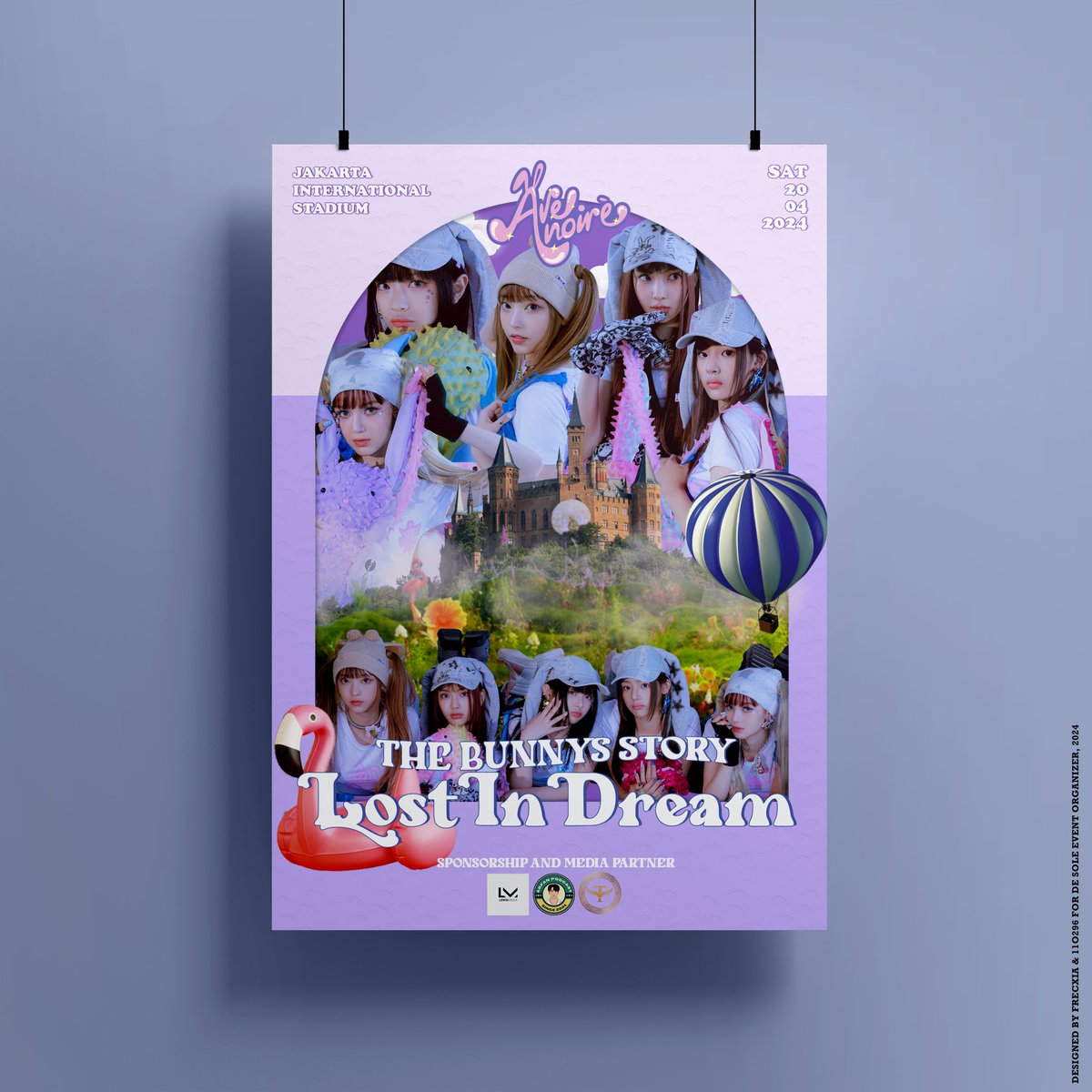 ⠀

⠀⠀⠀𝐀𝐕𝐄𝐍𝐎𝐈𝐑È 𝐃𝐄𝐁𝐔𝐓 𝐒𝐇𝐎𝐖𝐂𝐀𝐒𝐄
⠀⠀⠀⠀⠀𝐋𝐎𝐒𝐓 𝐈𝐍 𝐃𝐑𝐄𝐀𝐌 ⋆𐙚₊˚⊹♡

ㅤ  ⠀📆 : Saturday, 20th April 2024
ㅤ⠀  📍 : Jakarta International Stadium
ㅤ⠀  🕘 : 15.00 until ended (GMT+7)

⠀