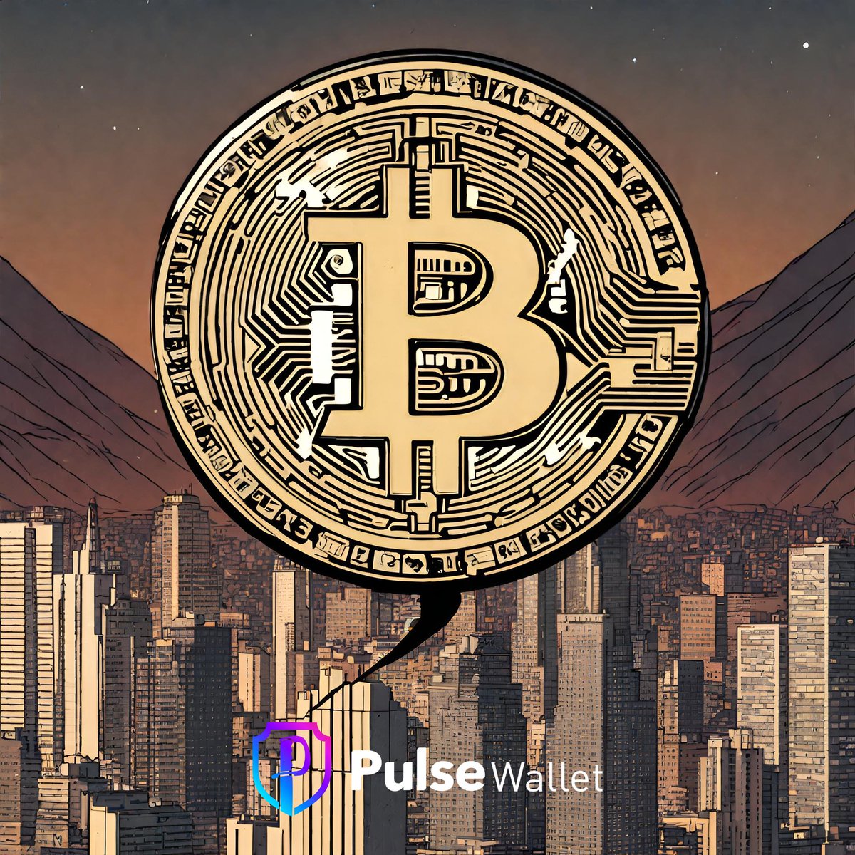 🚨 ATTENTION 🚨 #Bitcoin Halving is just 3 days away ⏳ Feeling bullish or bearish about it? Hold tight!! 🙏 #PulseWallet #Bitcoin #BitcoinHalving