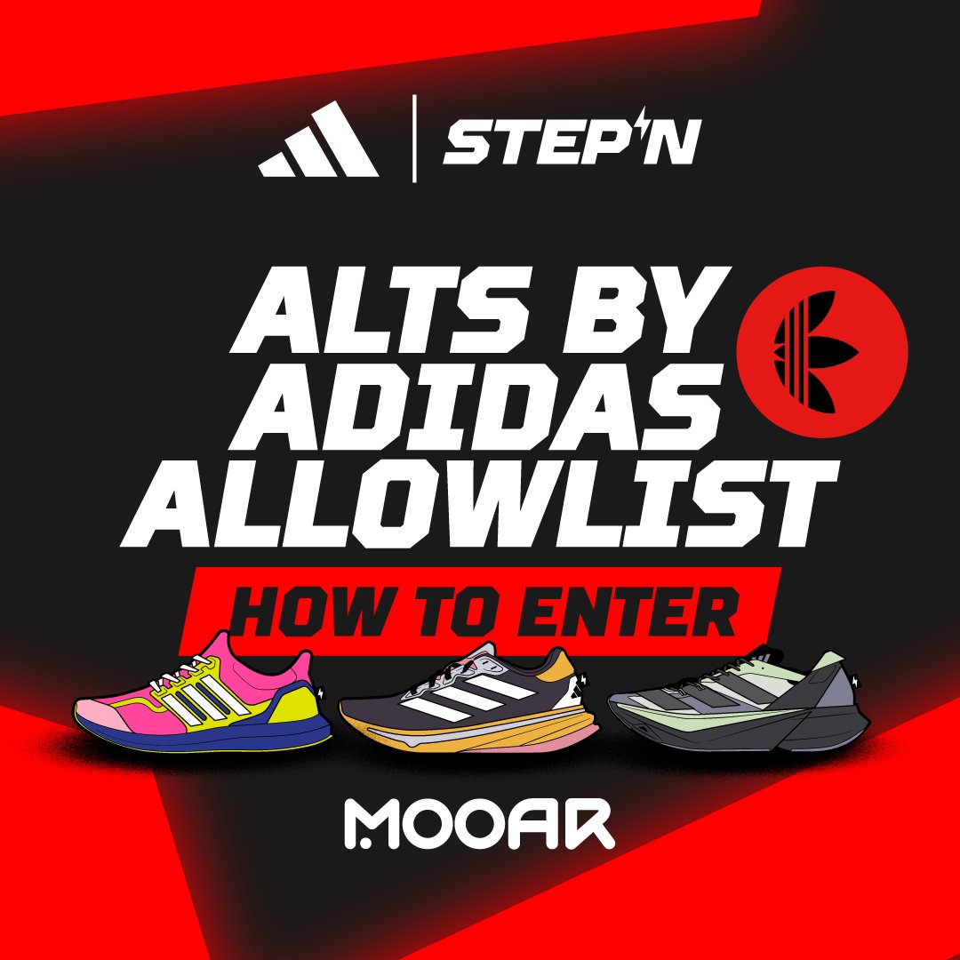 ALTS by adidas Perks 👟 We’re thrilled to announce special perks for @altsbyadidas holders in the upcoming @Stepnofficial x @adidas Genesis Raffle Mint! Allowlist 📋 ALTS by adidas holders get access to the exclusive allowlist Raffle Mint with 200 STEPN x adidas Genesis