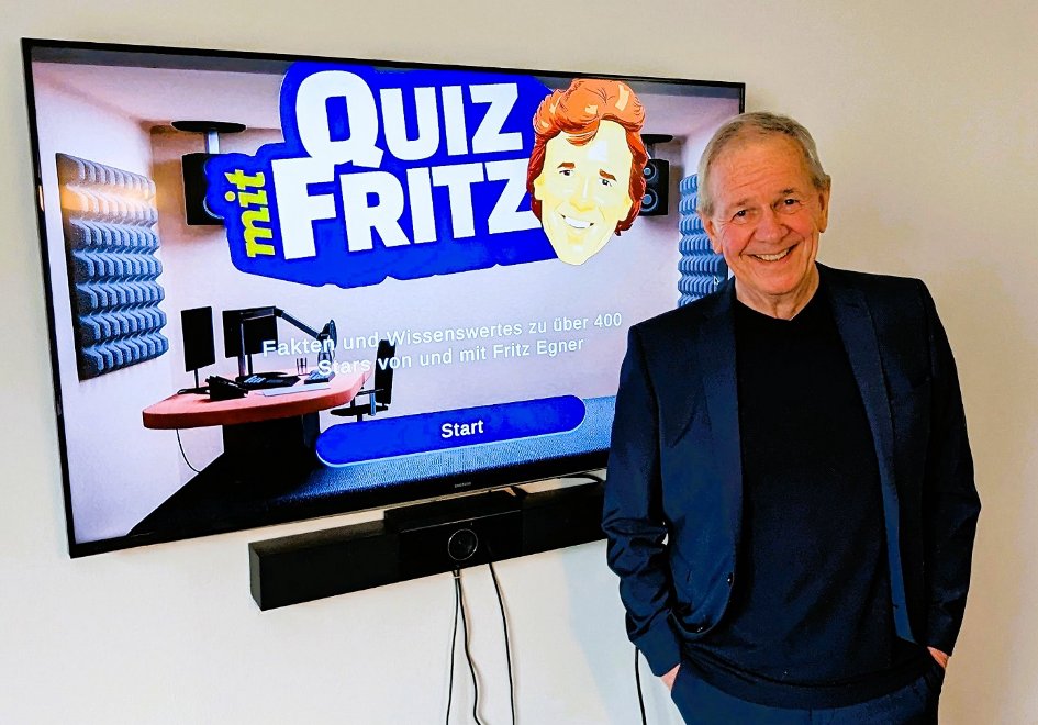 bbgenter's tweet image. Quiz with Fritz: The TV &amp;amp; radio legend Fritz #Egner goes online

The presenter of “Fritz &amp;amp; Hits”, “Dingsda” and “Versteckte Kamera” (Hidden Camera) conquers smartphones, tablets and consoles for the first time with “Quiz with Fritz”!

bbg-entertainment.com/quiz-with-frit…