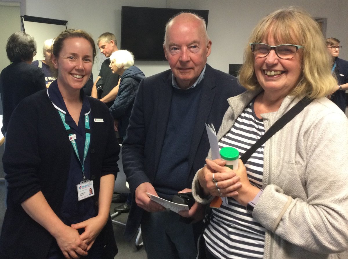 Dealing with Dementia isn’t always easy – but Patrick and Susan attended a dementia information event to get their questions answered. Come along if you’ve been diagnosed or you’re caring for someone with dementia. Next event: Wed 24 April - full details: bdct.nhs.uk/dementia-infor…