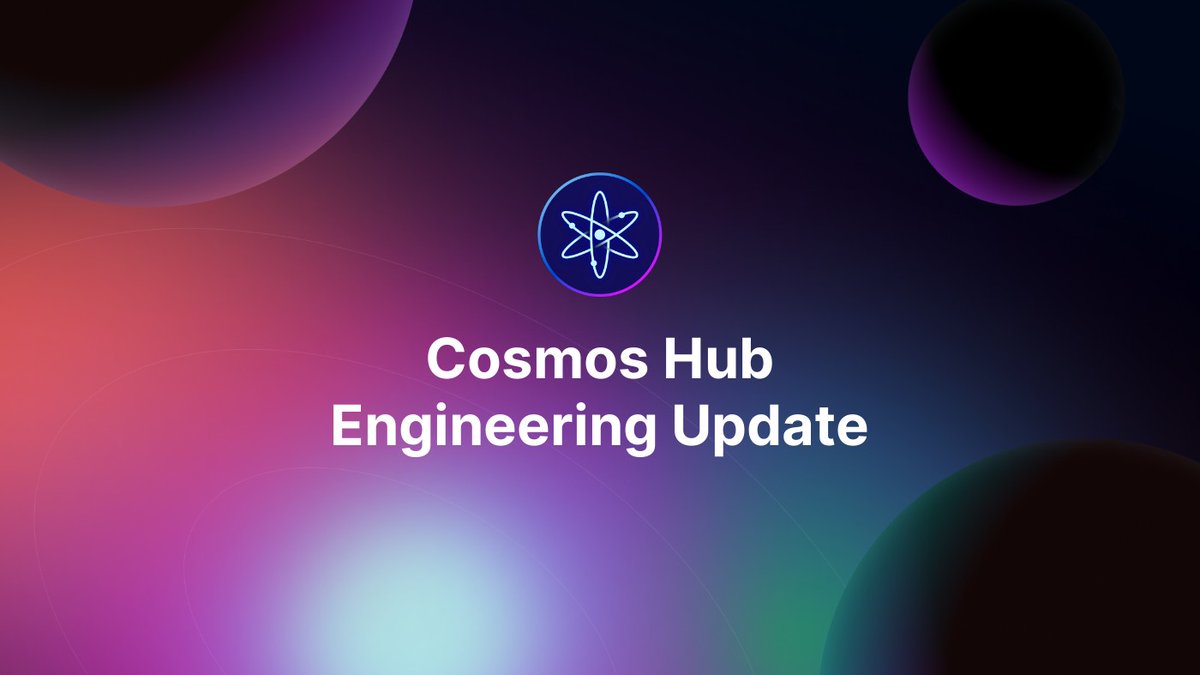 Cosmos Hub ⚛️ tweet media