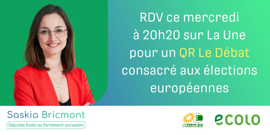 RDV dans #QRLeDébat ce mercredi soir, pour parler climat, environnement, agriculture, pouvoir de vivre, défense, migration, droits et libertés