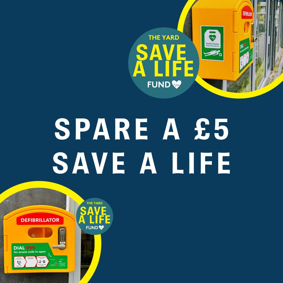 swlvineyard's tweet photo. The Yard defibrillator is being installed today! Support this amazing, life saving fund. DONATE TODAY: https://t.co/60V96q687Q
#swlv #swlondonvineyard #church #vcuki #vineyard #communityhub #defibrillator #savealife https://t.co/2oKTtLBaU6