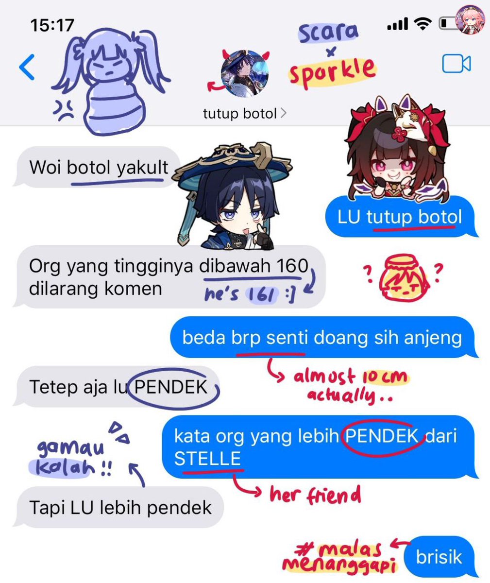 au! // crossover honkai star rail , bxg , crackship , scarakle , scara x sparkle sender tiba-tiba kepikiran kalo dua bogel ini ketemu