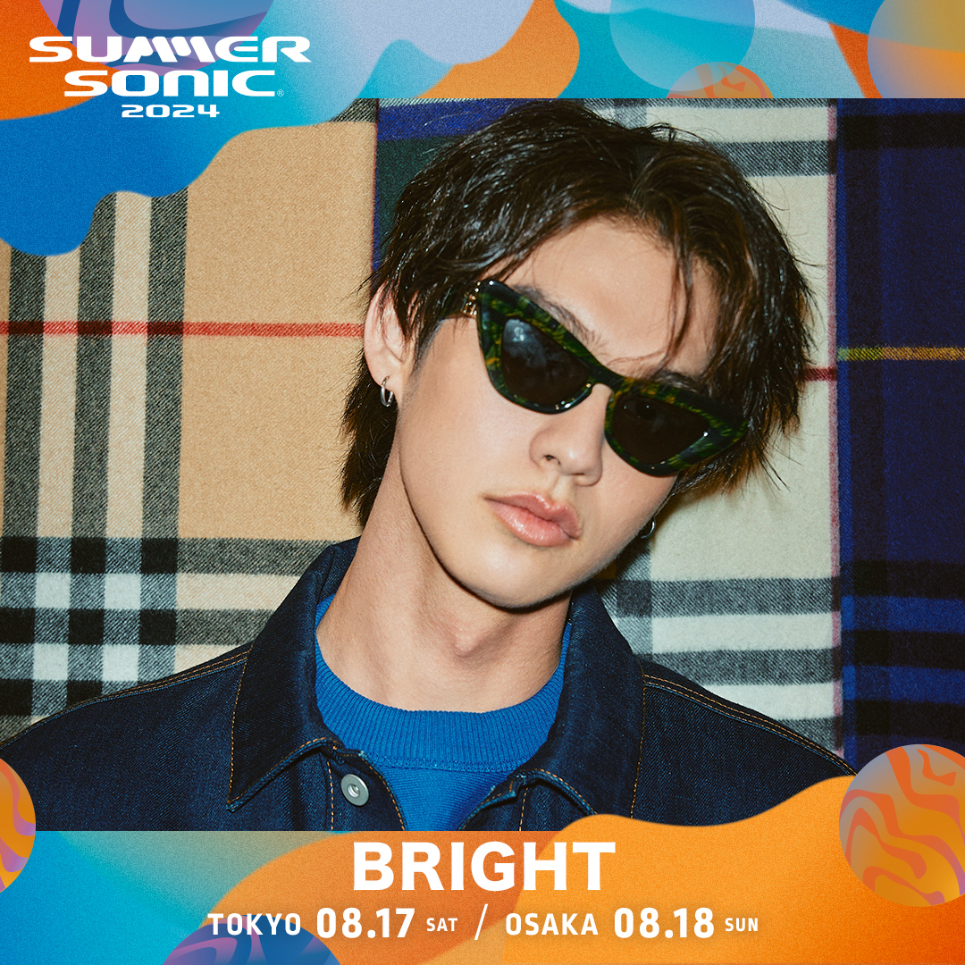 summer_sonic's tweet photo. ◤ BRIGHT ◢
タイ出身の俳優・モデル・歌手🎤🇹🇭

『花より男子』のリメイク『F4 Thailand』で人気に火が点き、バーバリー等のアンバサダーとしてファッション界からもラブコール多数🫶

“タイの顔面国宝”との異名も持つそのオーラに、ぜひ骨抜きになってください😘
#サマソニ
https://t.co/4VhQq9nAr3 https://t.co/mNulwG2zSb