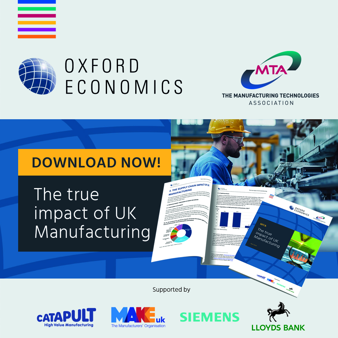 Yesterday we launched our ‘True Impact of Manufacturing Report’ at @MACHexhibition. The report reveals the significant impact that manufacturing is having on the UK economy - far greater than first thought. Download your copy: ow.ly/jhKM50Rf9Au #manufacturing #engineering