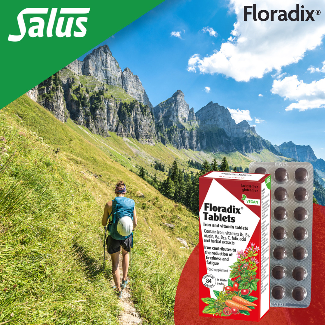 FloradixUK's tweet photo. Floradix Tablets - Iron and vitamin tablets in a handy easy-to-pack box so you don't need to be #tiredofbeingtired on your travels! 

Give yourself a boost whether at home or away with Floradix tablets: https://t.co/UVIVO5A18D

#Salus #Floradix #Iron #IronTablets https://t.co/1KlHTJfFfQ