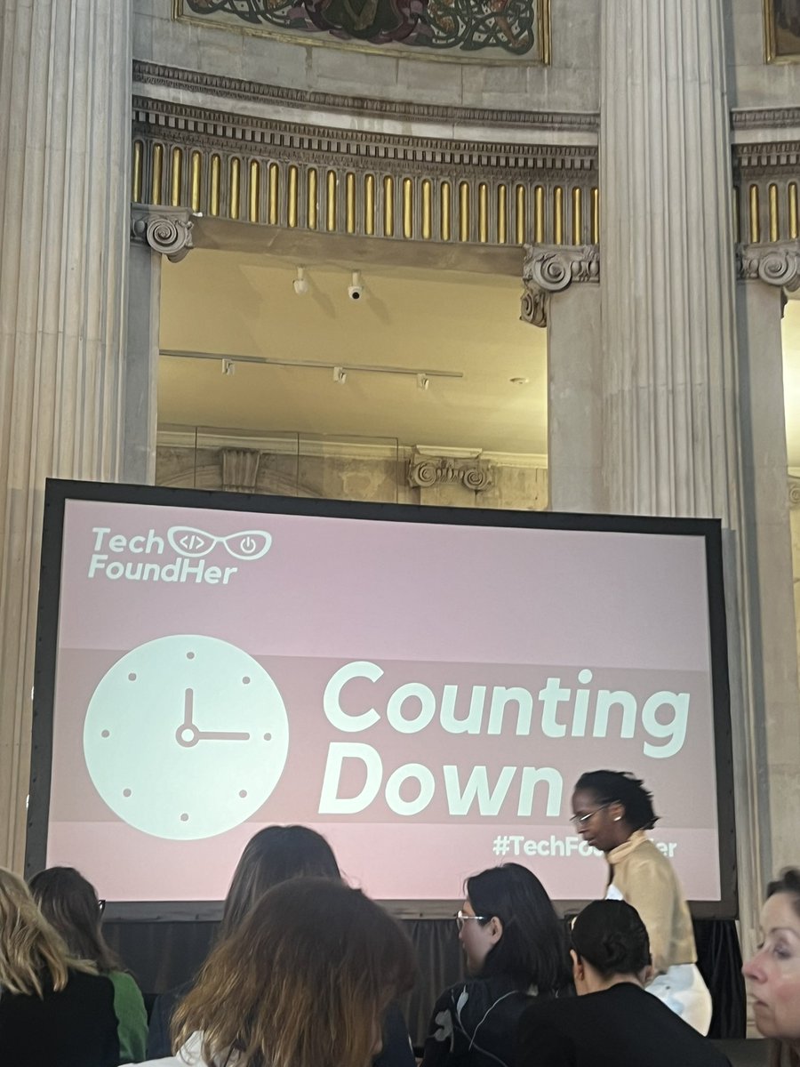 TaraJaneBeattie's tweet image. Count down #TechFoundHer