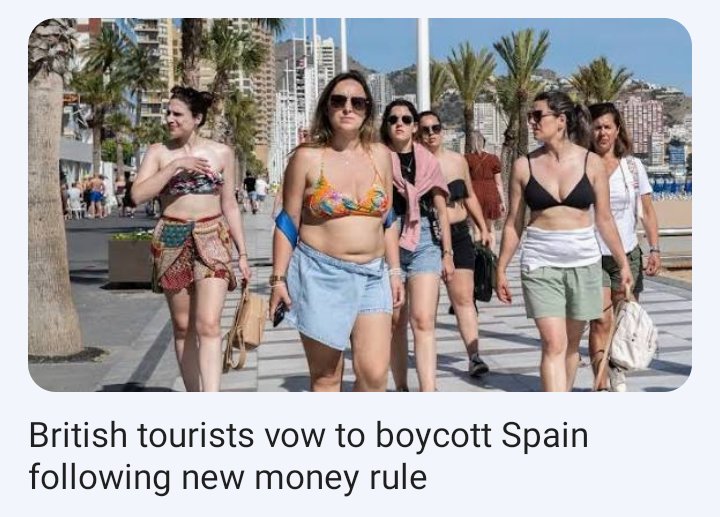 I'm sure Spain is devastated