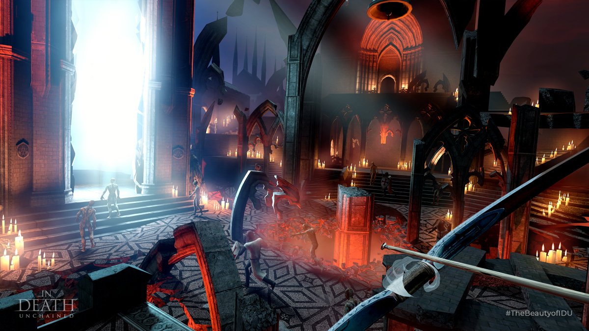 Bow in #InDeathUnchained is something else.🔥
But have you ever tried archery in real life? Would you like to? 🏹

#Quest3 #VR #IDU