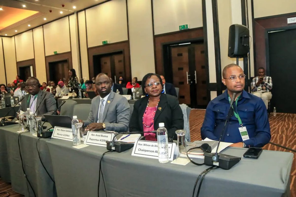 Following proceedings during panel discussion on the AUTheme of the year 2024 ' Education' during the 43rd Ordinary Session of the ACERWC