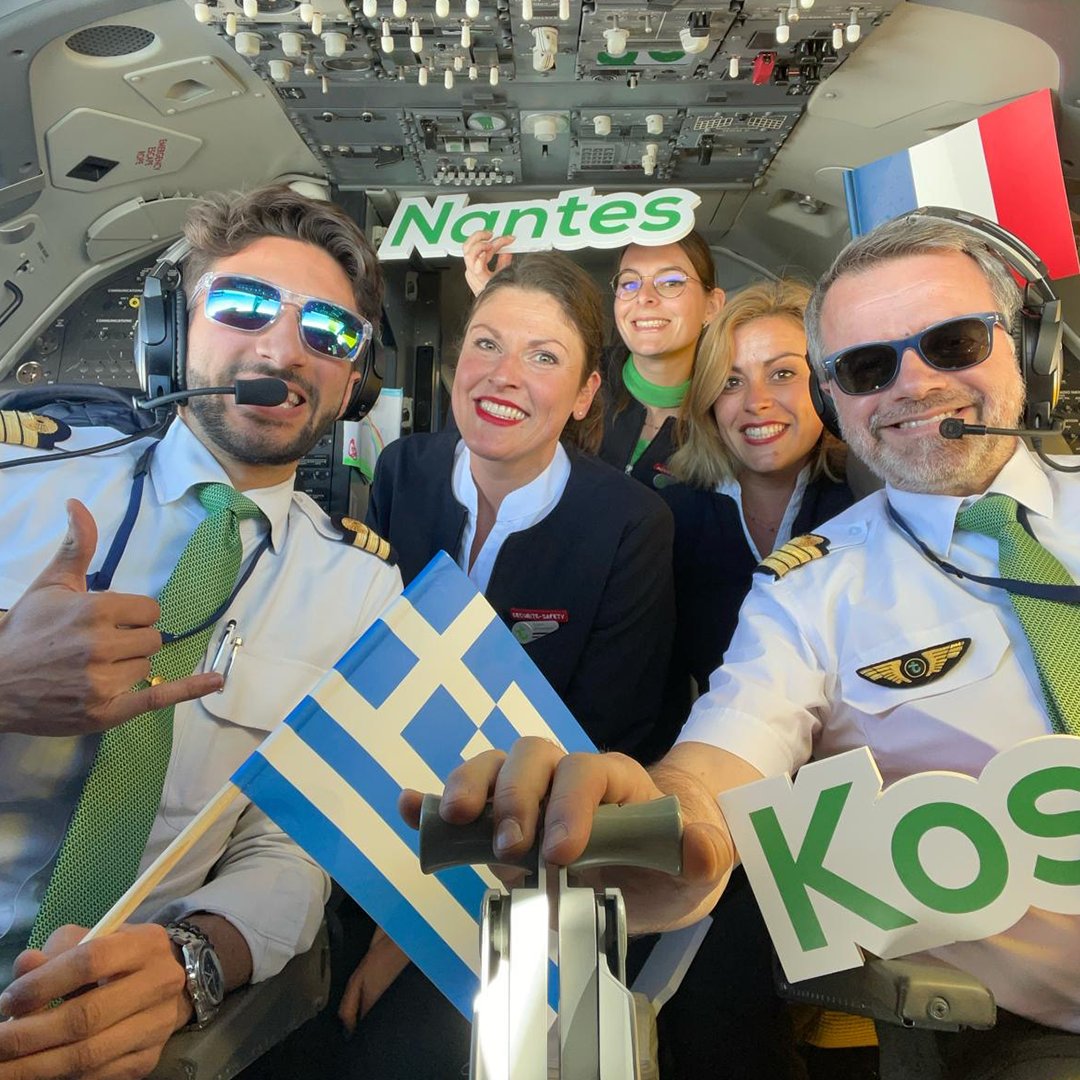 transaviaFR's tweet photo. La Grèce ou l’Italie ? Ils ont vraiment tout compris !
On vient d'inaugurer 2 nouvelles lignes vers le Sud Est de l’Europe :
➡️Nantes✈️Kos
➡️Orly✈️Comiso https://t.co/4EPNs7Vola